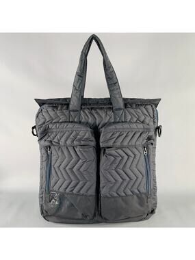 G-STAR Black Quilted Polyamide Top Handles Bag
